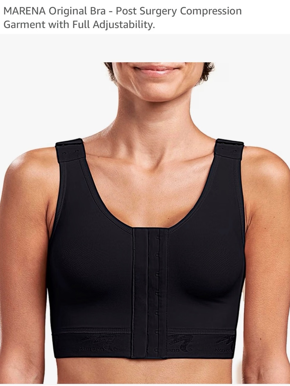 MARENA Original Bra - Post Surgery Compression Garment with Full Adjustability